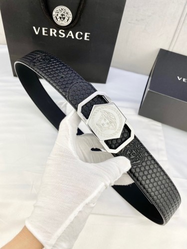 (Kicks Liu)  V*ersace  Belt  Top Quality  4.0cm