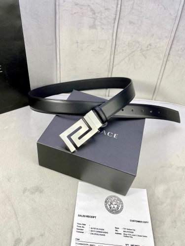 (Kicks Liu)  V*ersace  Belt  Top Quality  3.5cm