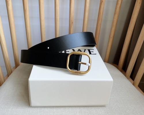 (Kicks Liu)  L*oewe Belt  Top Quality 3.5cm