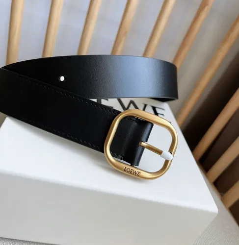 (Kicks Liu)  L*oewe Belt  Top Quality 3.5cm