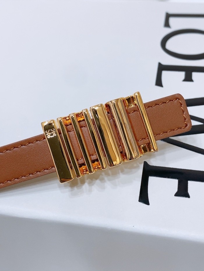 (Kicks Liu)  L*oewe Belt  Top Quality 1.5cm