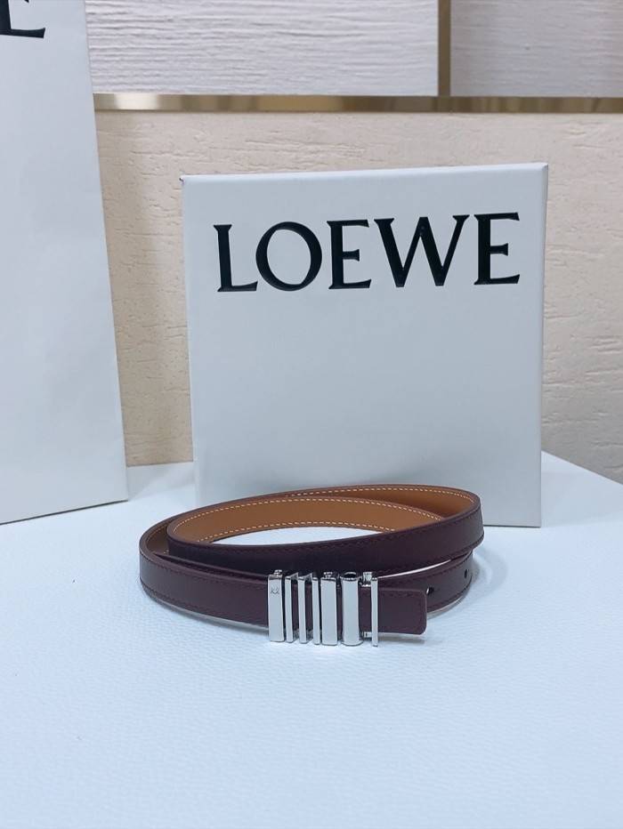 (Kicks Liu)  L*oewe Belt  Top Quality 1.5cm