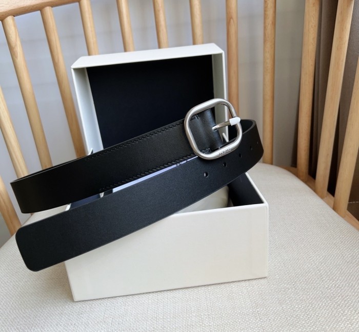 (Kicks Liu)  L*oewe Belt  Top Quality 3.5cm