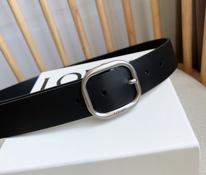 (Kicks Liu)  L*oewe Belt  Top Quality 3.5cm