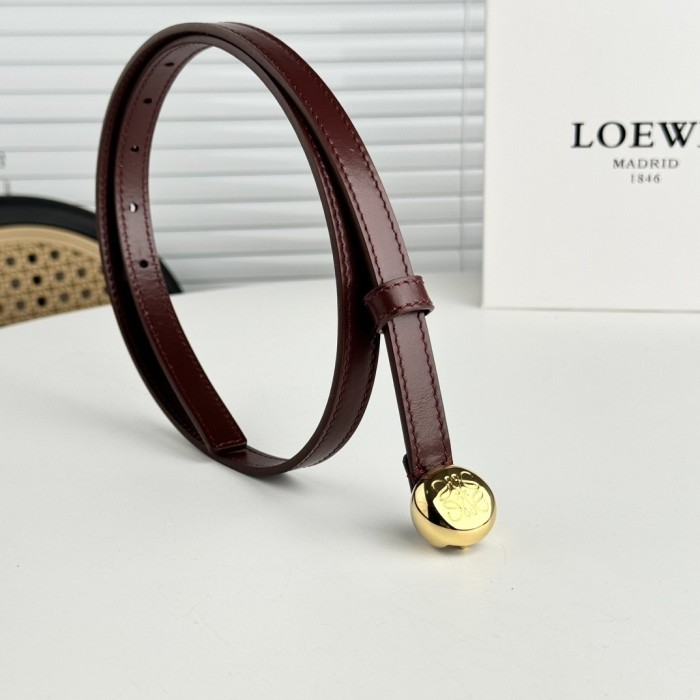 (Kicks Liu)  L*oewe Belt  Top Quality 1.5cm