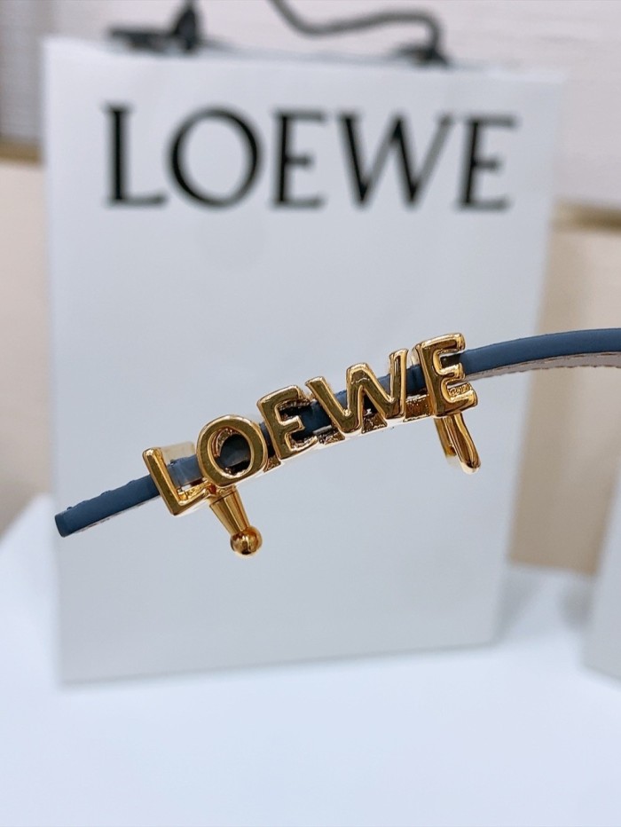 (Kicks Liu)  L*oewe Belt  Top Quality 1.5cm
