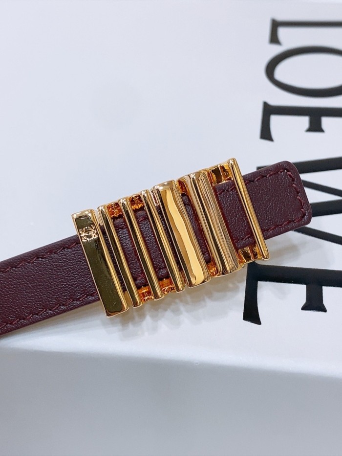 (Kicks Liu)  L*oewe Belt  Top Quality 1.5cm