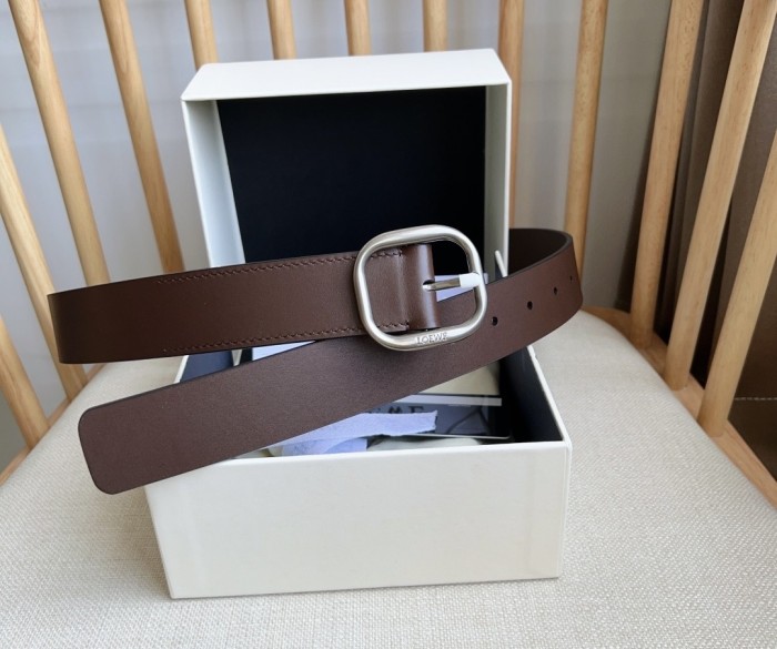 (Kicks Liu)  L*oewe Belt  Top Quality 3.5cm