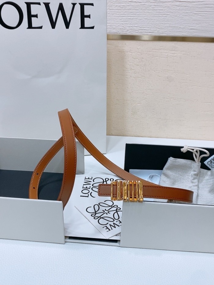 (Kicks Liu)  L*oewe Belt  Top Quality 1.5cm