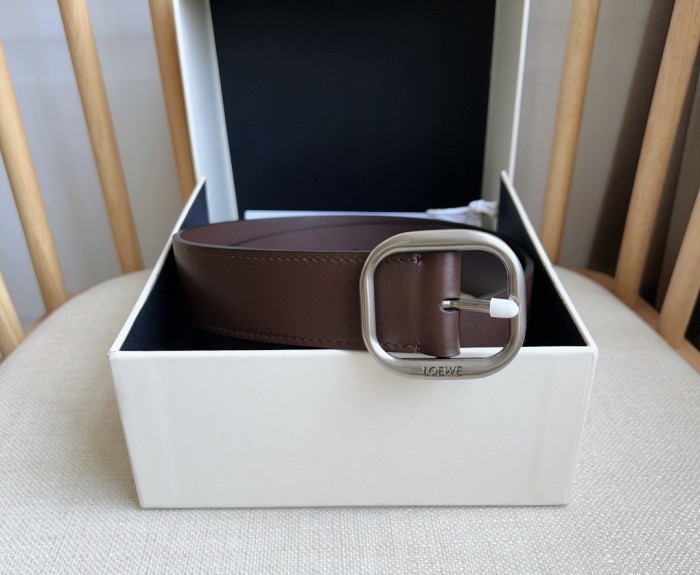 (Kicks Liu)  L*oewe Belt  Top Quality 3.5cm