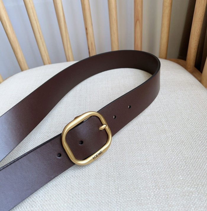 (Kicks Liu)  L*oewe Belt  Top Quality 3.5cm