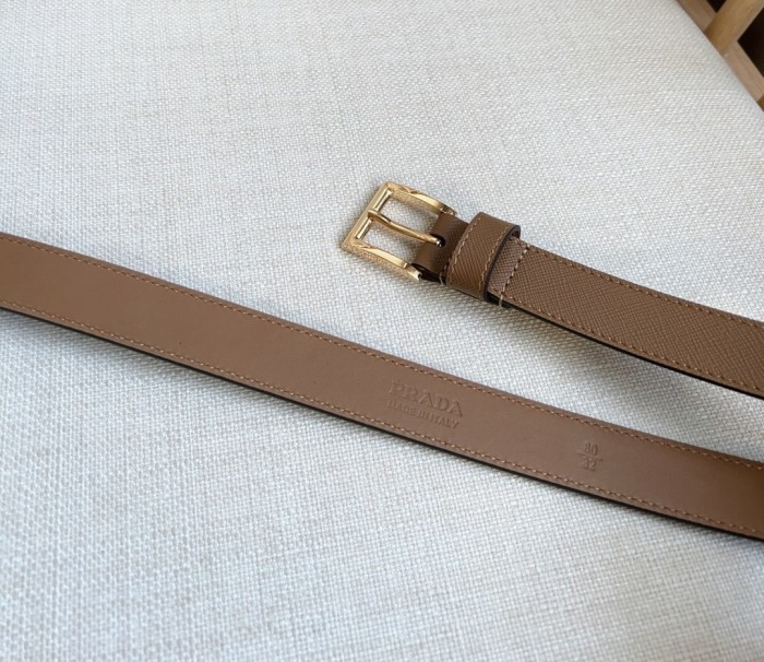 (Kicks Liu) P*rada Belt  Top Quality  2.5cm
