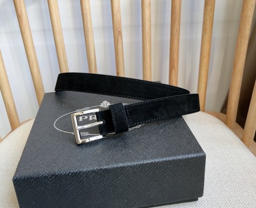 (Kicks Liu) P*rada Belt  Top Quality  2.5cm