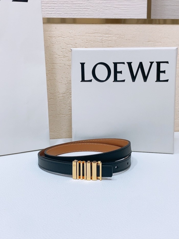 (Kicks Liu)  L*oewe Belt  Top Quality 1.5cm
