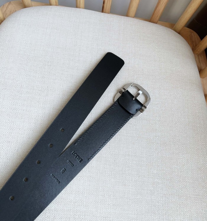 (Kicks Liu)  L*oewe Belt  Top Quality 3.5cm