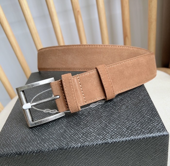 (Kicks Liu) P*rada Belt  Top Quality 3.5cm