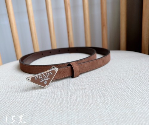 (Kicks Liu) P*rada Belt  Top Quality 1.5cm