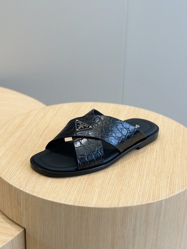 Kicks_Liu  P*rada  slippers