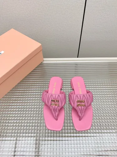 Kicks_Liu M*iu Miu  slippers