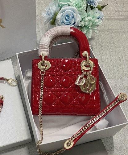 (Kicks Liu) D*ior  Handbag Top Quality 17x7.x5cm