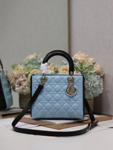 (Kicks Liu)  D*ior  Handbag Top Quality 24x20x11cm