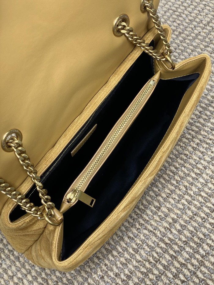 (Kicks Liu)   Y*SL  Crossbody bag Top Quality 32x22x11cm