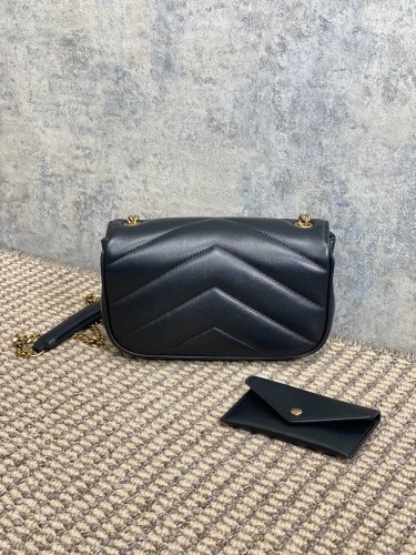 (Kicks Liu)   Y*SL  Crossbody bag Top Quality 20x12x5cm