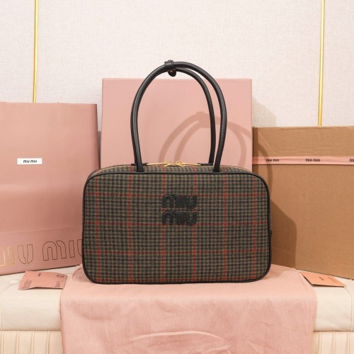 (Kicks Liu)   M*iu Miu  Handbag Top Quality 34x23x12cm