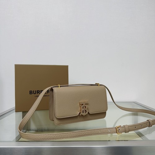(Kicks Liu) B*urberry  Crossbody bag  Top Quality  23x6x13cm
