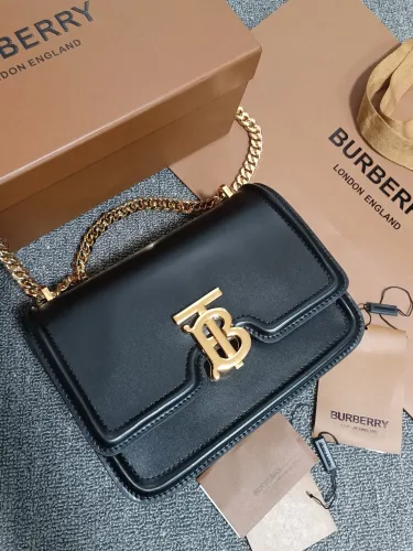 (Kicks Liu) B*urberry  Crossbody bag  Top Quality  21x6x16cm