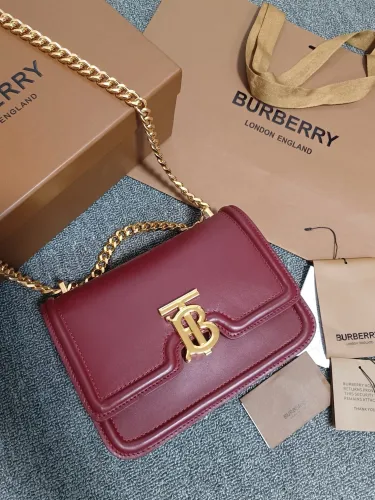 (Kicks Liu) B*urberry  Crossbody bag  Top Quality  21x6x16cm