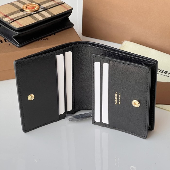 (Kicks Liu) B*urberry  Card  Holder Top Quality  10x3.5x8.5cm