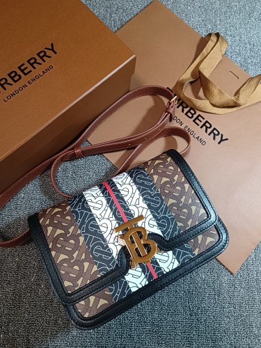 (Kicks Liu) B*urberry  Crossbody bag  Top Quality  21x16x6cm