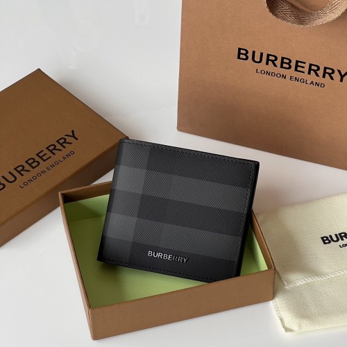 (Kicks Liu) B*urberry  Wallet Top Quality  19x10x2.5cm
