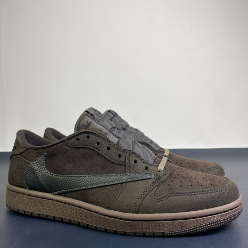 (Kicks_Liu) Nike Travis Scott×Air Jordan AJ1 Low OG SP  sneaker