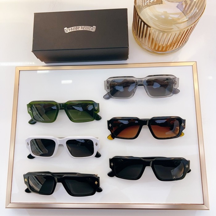 (Kicks Liu) C*hrome H*eart  Glasses 55-20-155 Top Quality