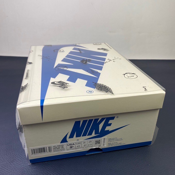 (Kicks_Liu) Nike LJR Batch Travis Scott×Air Jordan1 AJ1 og sp1  sneaker