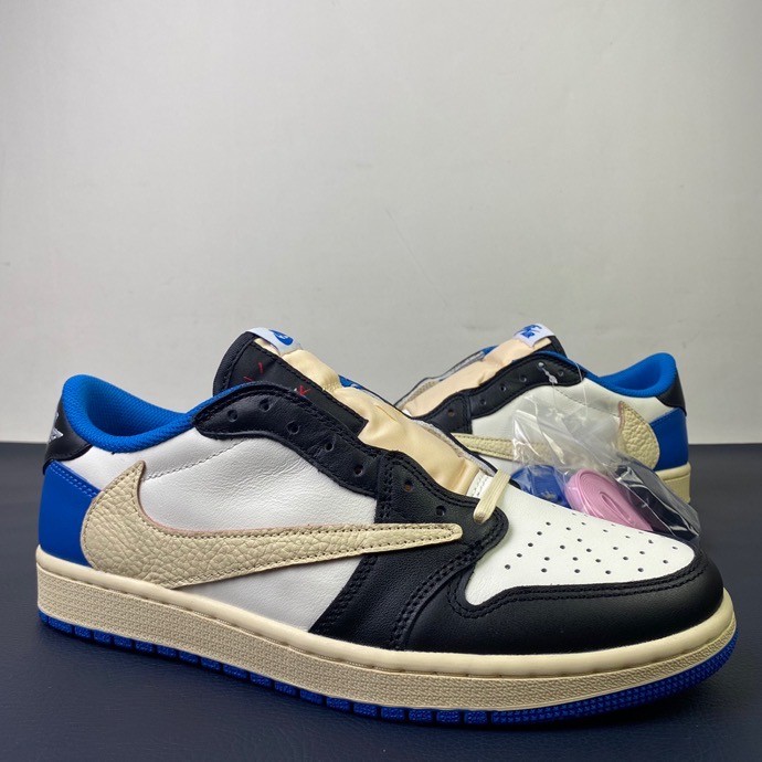 (Kicks_Liu) Nike LJR Batch Travis Scott×Air Jordan1 AJ1 og sp1  sneaker