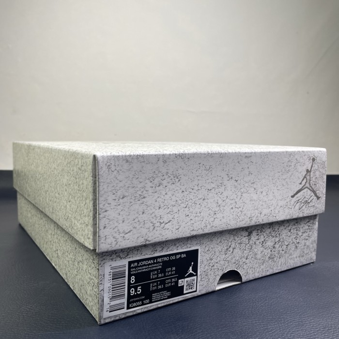 (Kicks_Liu) NIKE  AJ4  sneaker  Top Quality