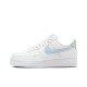 Nike Air Force 1 White and blue 白蘭