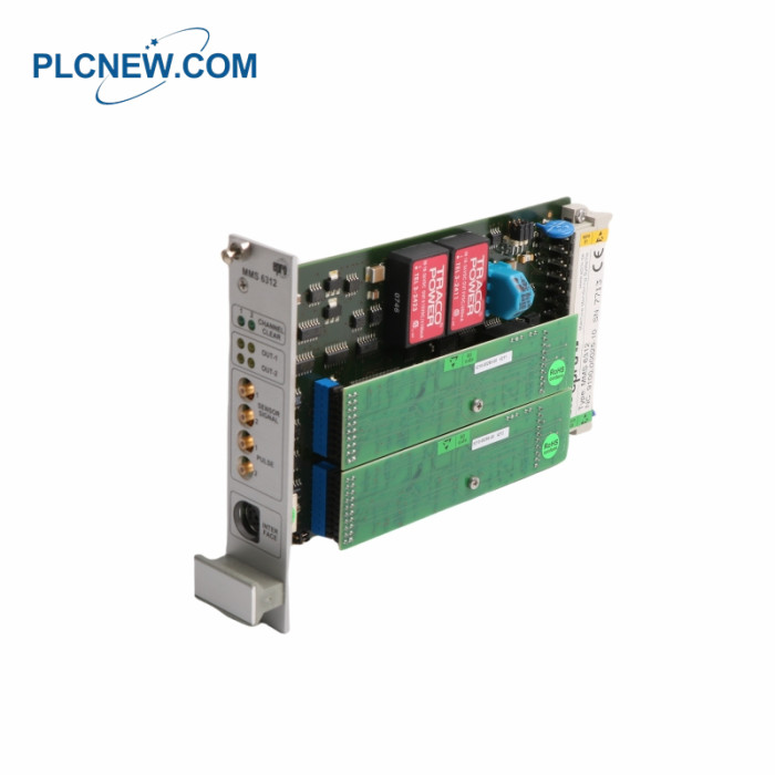 EMERSON MMS6312 Dual Channel Rotational Speed Monitor