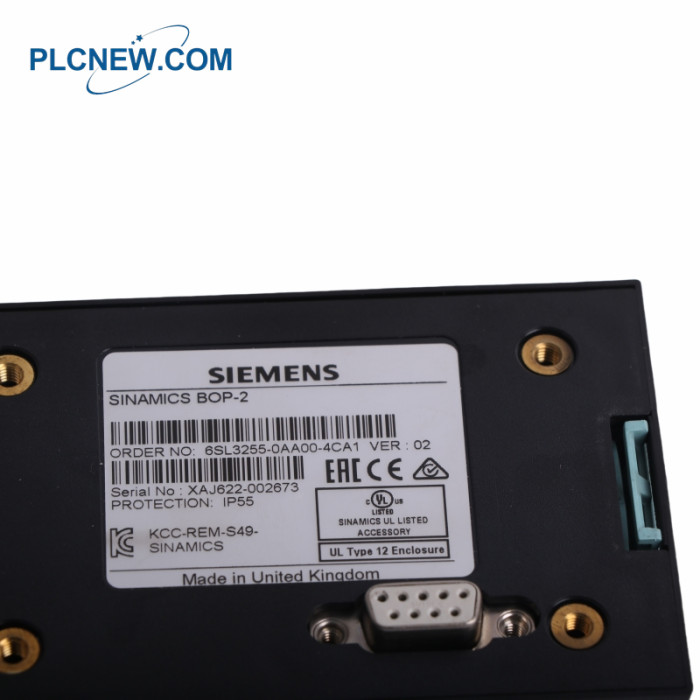 SIEMENS 6SL3255-0AA00-4CA1 Control Panel
