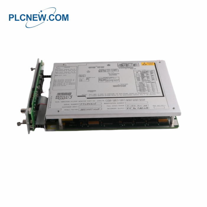BENTLY NEVADA 3300/16 Dual Vibration Monitor