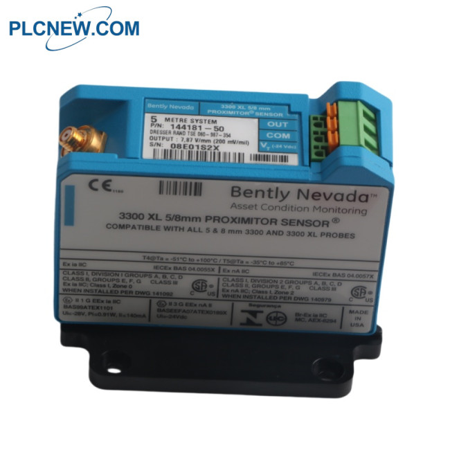 144181-50 Bently Nevada 3300 XL 5/8 mm Proximitor Sensor
