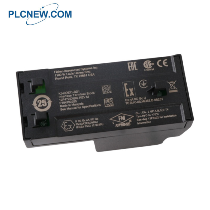 KJ4006X1-BD1 12P4722X042 Emerson INTERFACE TERMINAL BLOCK