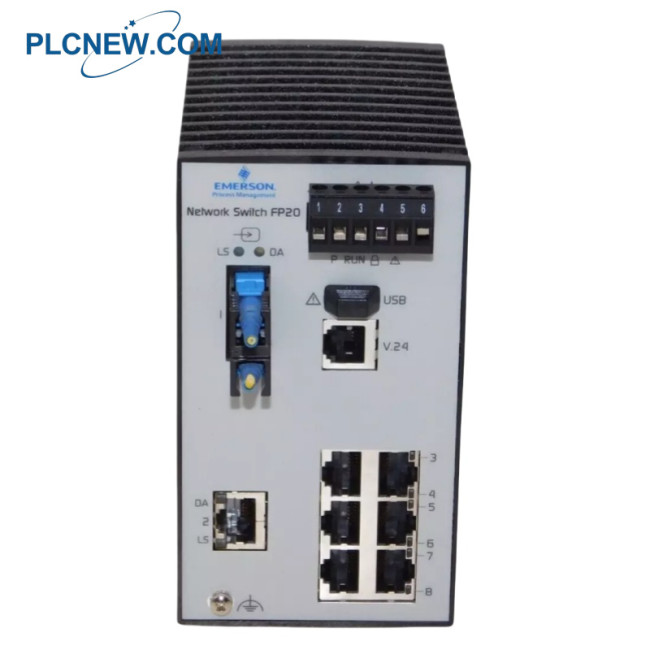 FP20-6TX2SM EMERSON DeltaV Smart Managed Switch