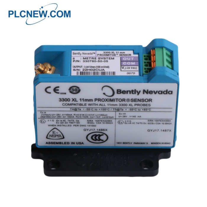 330780-X1-00 MOD: 148367-58 Bently Nevada 3300 XL 11 mm Proximitor Sensor