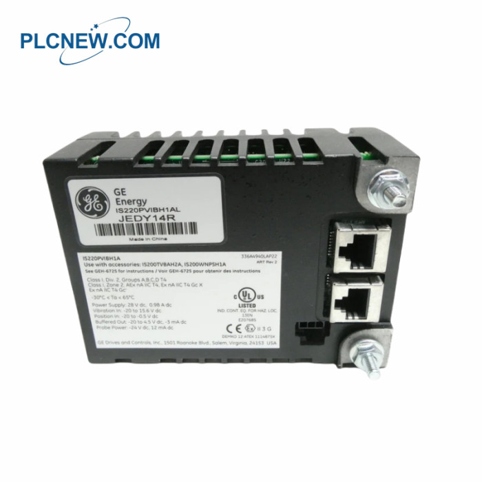 GE IS220PVIBH1AL Vibration Monitor (PVIB) pack