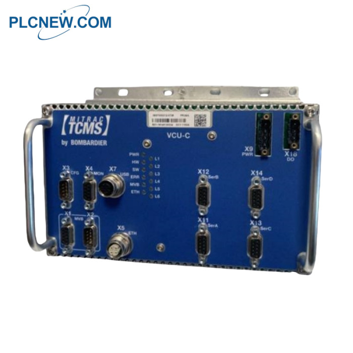 ALSTOM DCY1150A 3EST000212-0728 Vehicle Control Unit