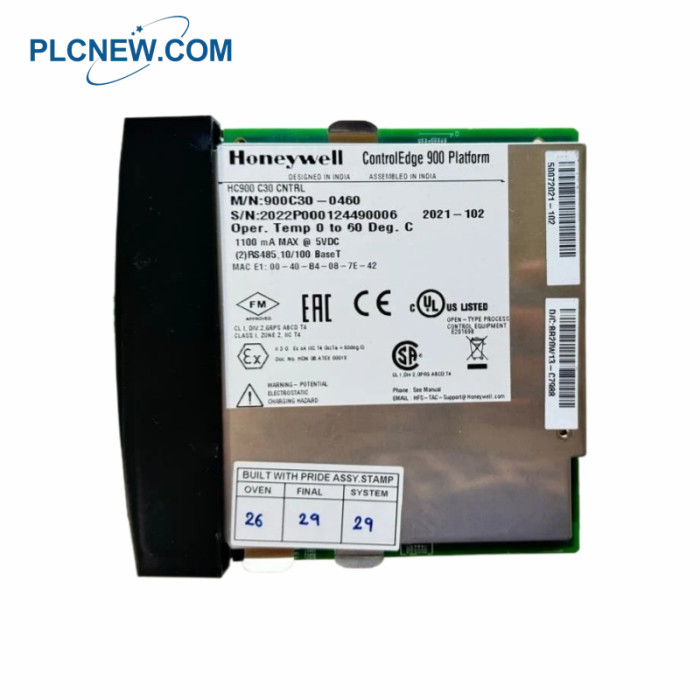 HONEYWELL 900C30-0460 CPU, ControlEdge 900